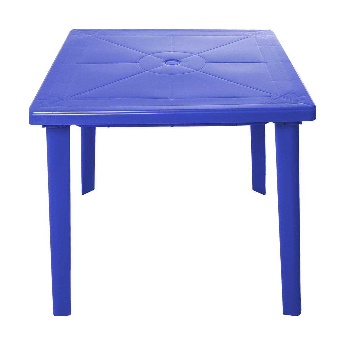 Стол пласт. квадрат. 80*80*71 см (синий) (1) "стандарт пластик"