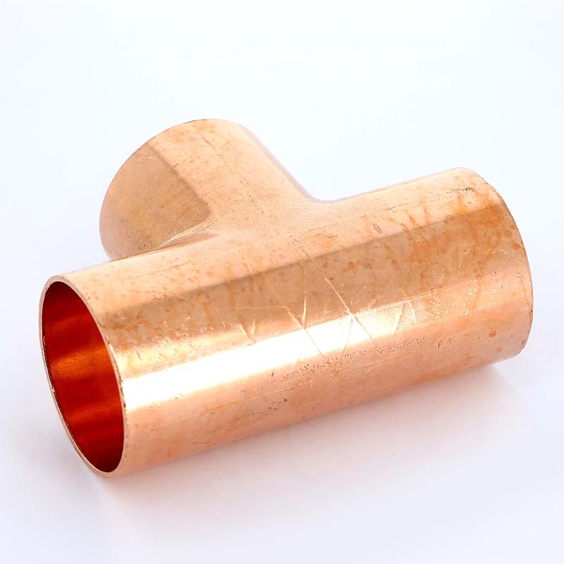 Тройник равнопроходной VIEGA под пайку 54 мм медный