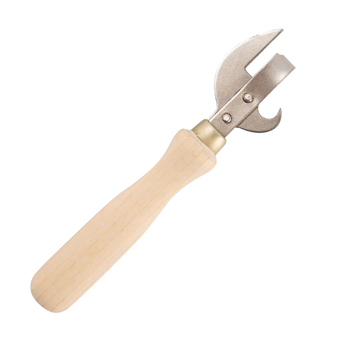 Нож консервный с дерев. ручкой (1/30) "mallony"