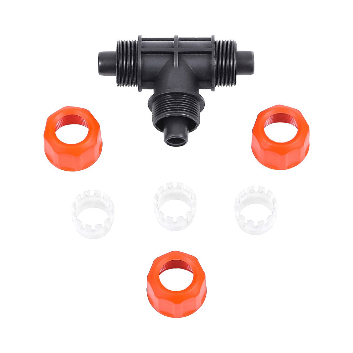 Тройник для соединения шлангов 1/2" цанговый "жук" (1/25/200)