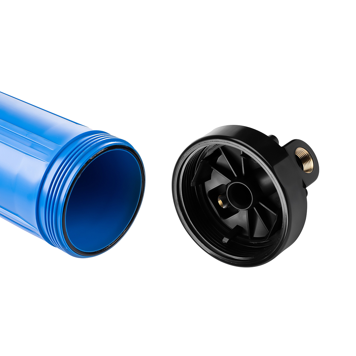 Корпус фильтра  для воды 20вв с латун. вставками (1) "гейзер"