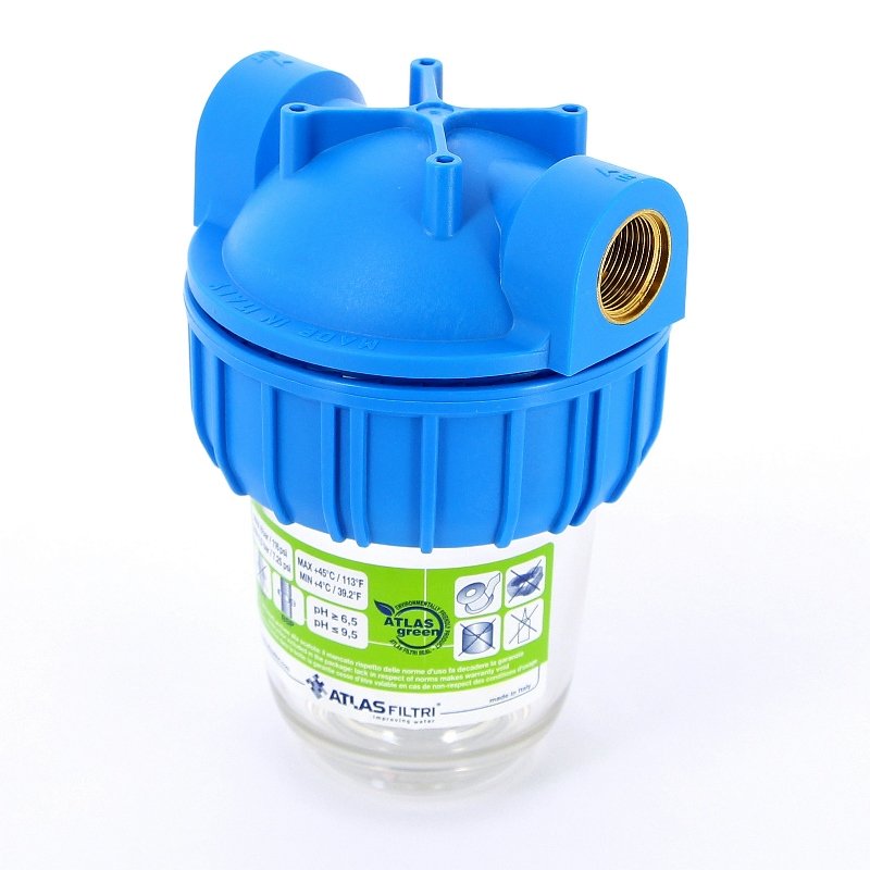 Колба для фильтра PLUS 3P 5" ATLAS FILTRI 3/4"