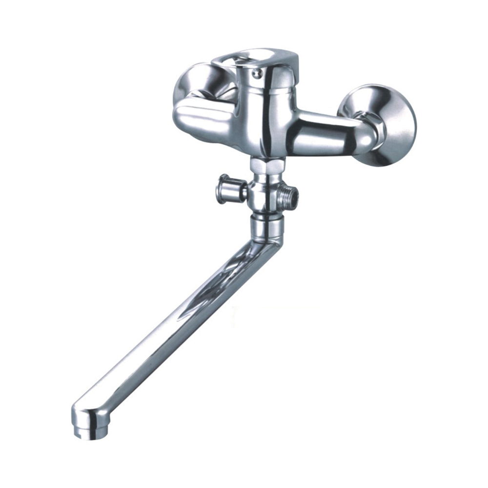 Смеситель для ванн fzs 614- b114 длинный излив (1/10) "fauzt"