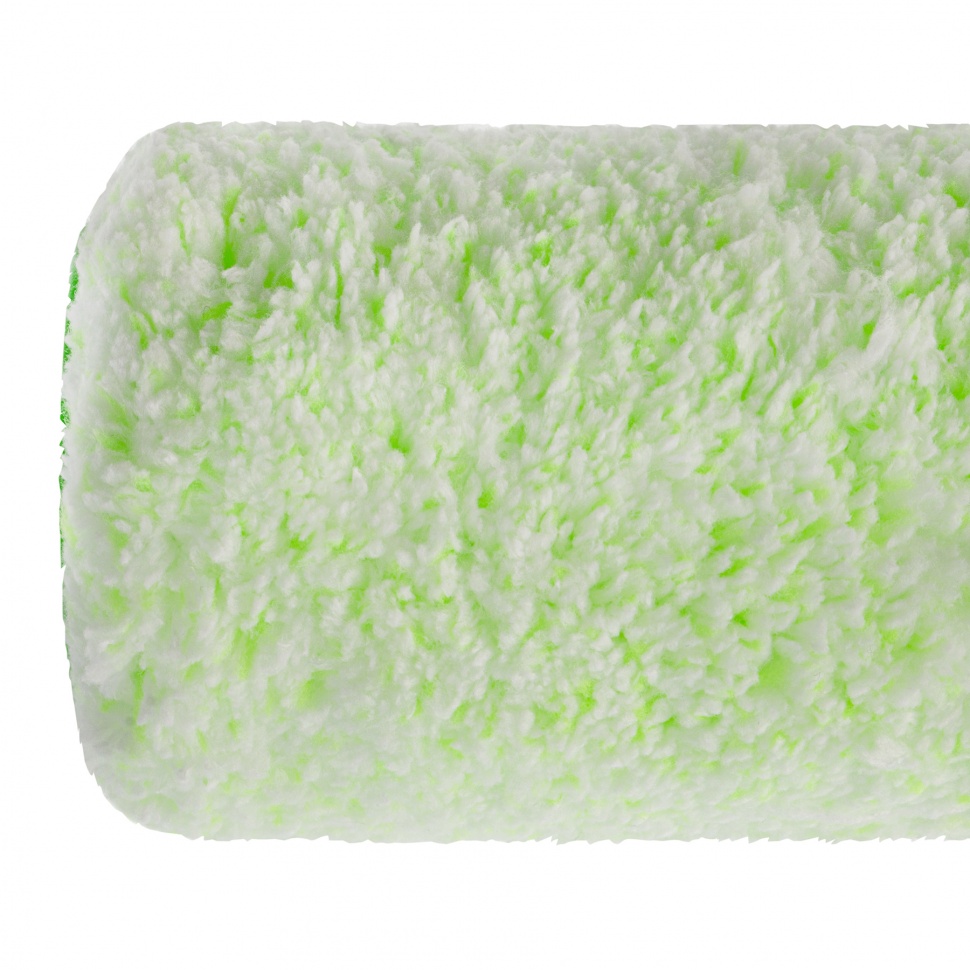 Валик "Работы с древесиной", 180 мм, ворс 12 мм, D - 48 мм, D ручки - 6 мм, микроволокно Сибртех (80246)