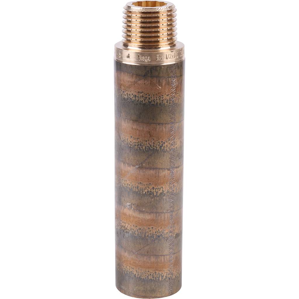 Удлинитель резьбовой 1/2" x 100 мм ВН бронза VIEGA (357245)