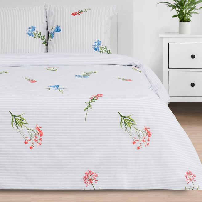 Постельное белье "этель" wild flowers 1,5 сп. (поплин) (1/6) 4746232