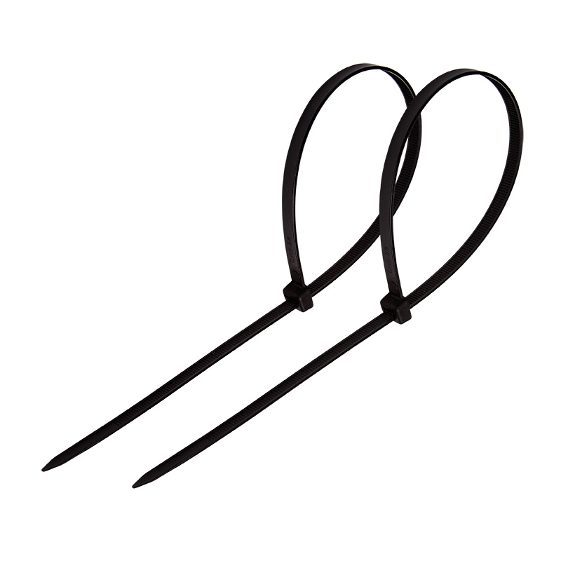 Хомуты нейлон 4,8 х 300 мм (набор 100 шт.), черные (1/10/100) "rexant" 07-1303