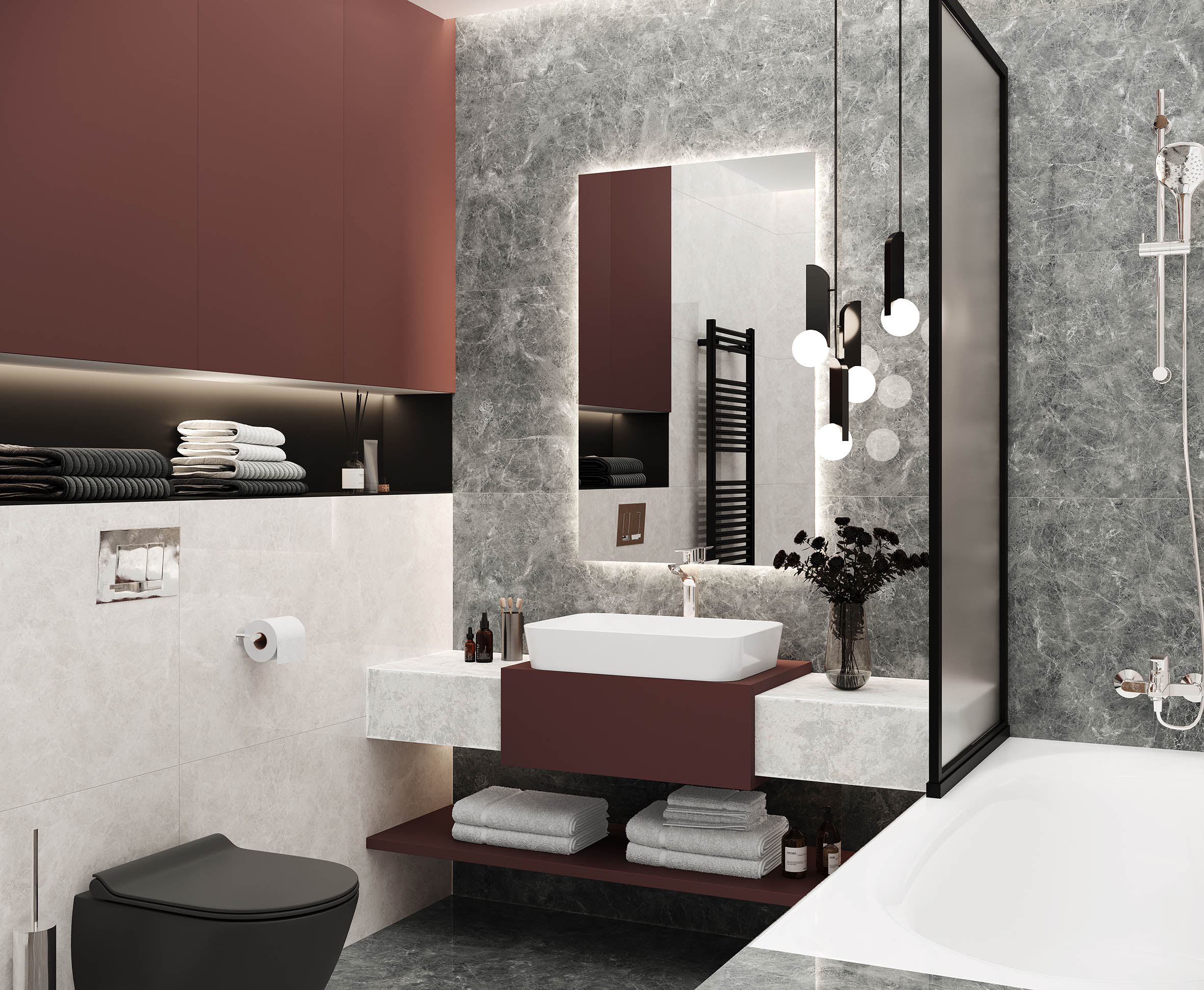 Orlando gris керамогранит серый полированный 60x120