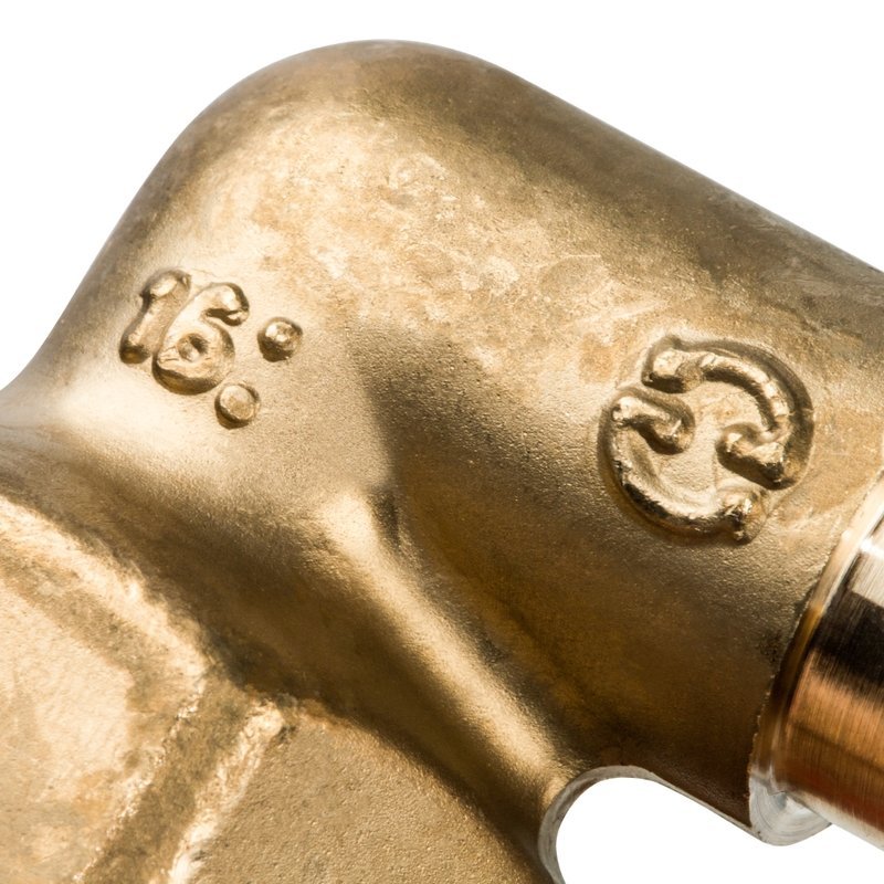 Угол переходной 16 x 3/4" ВР аксиальный для труб PE-X STOUT