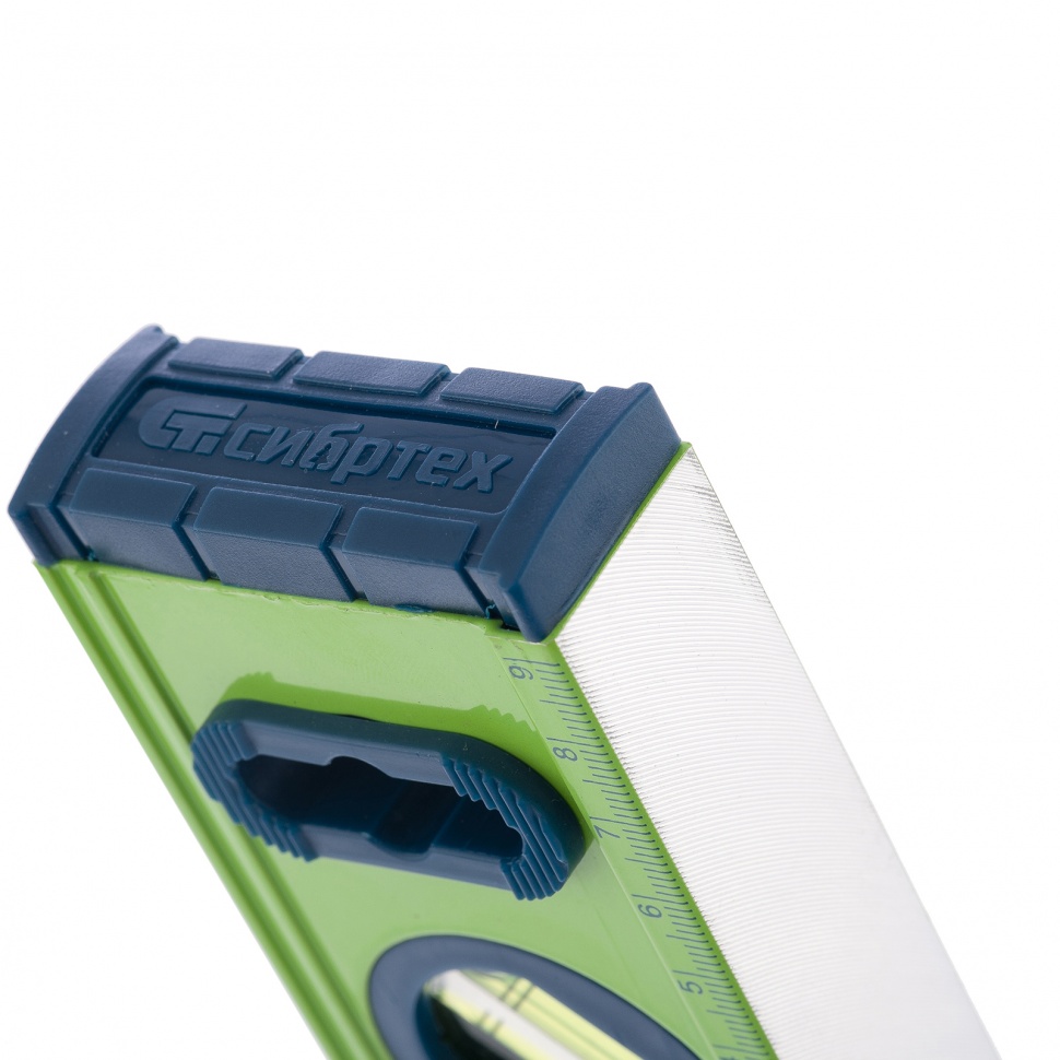 Уровень алюминиевый УСМ-0.5-300, фрезерованный, 3 глазка, магнитный, 300 мм Сибртех (34111)