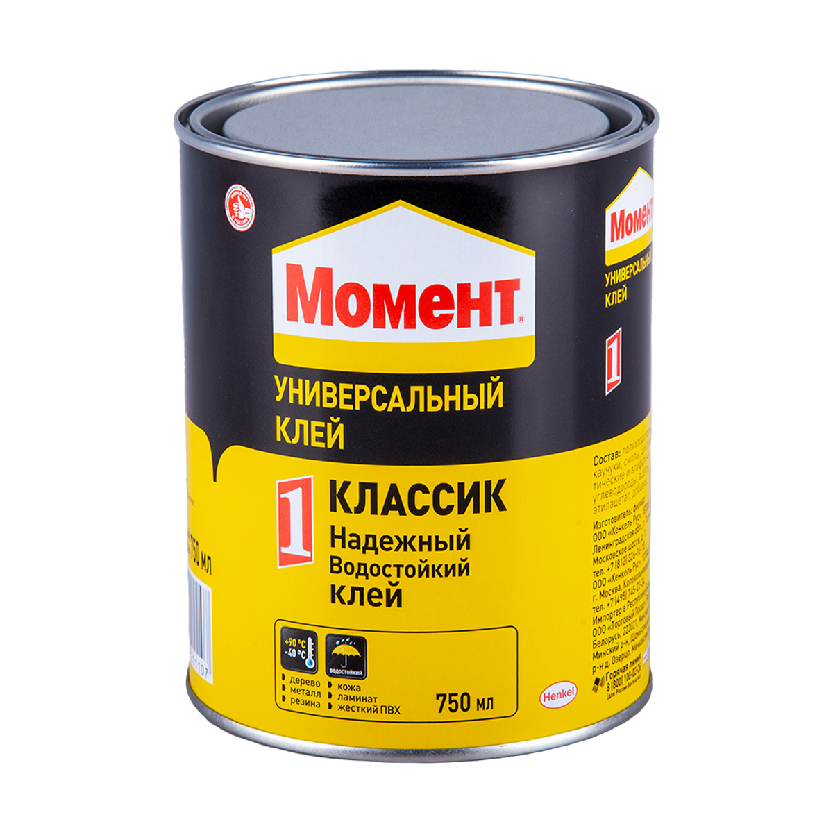 Клей момент 750 мл (1/6) хенкель