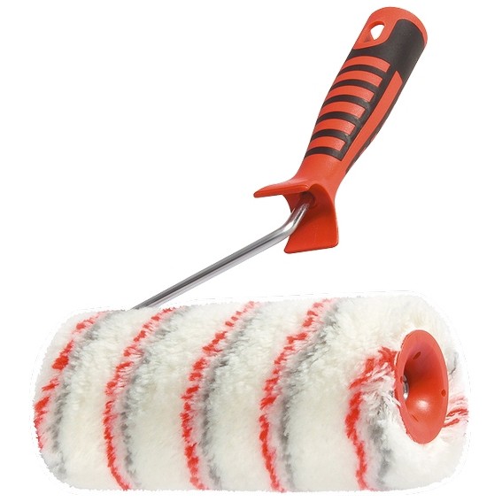 Валик "Нейлон Люкс" с двухкомпонентной ручкой, 180 мм, ворс 18 мм, D 48 мм, D ручки 6 мм, полиамид Matrix (80652)