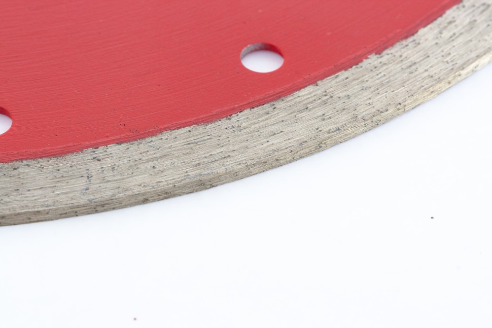 Диск алмазный, отрезной сплошной, 230 х 22.2 мм, тонкий, мокрая резка Matrix Professional (730837)