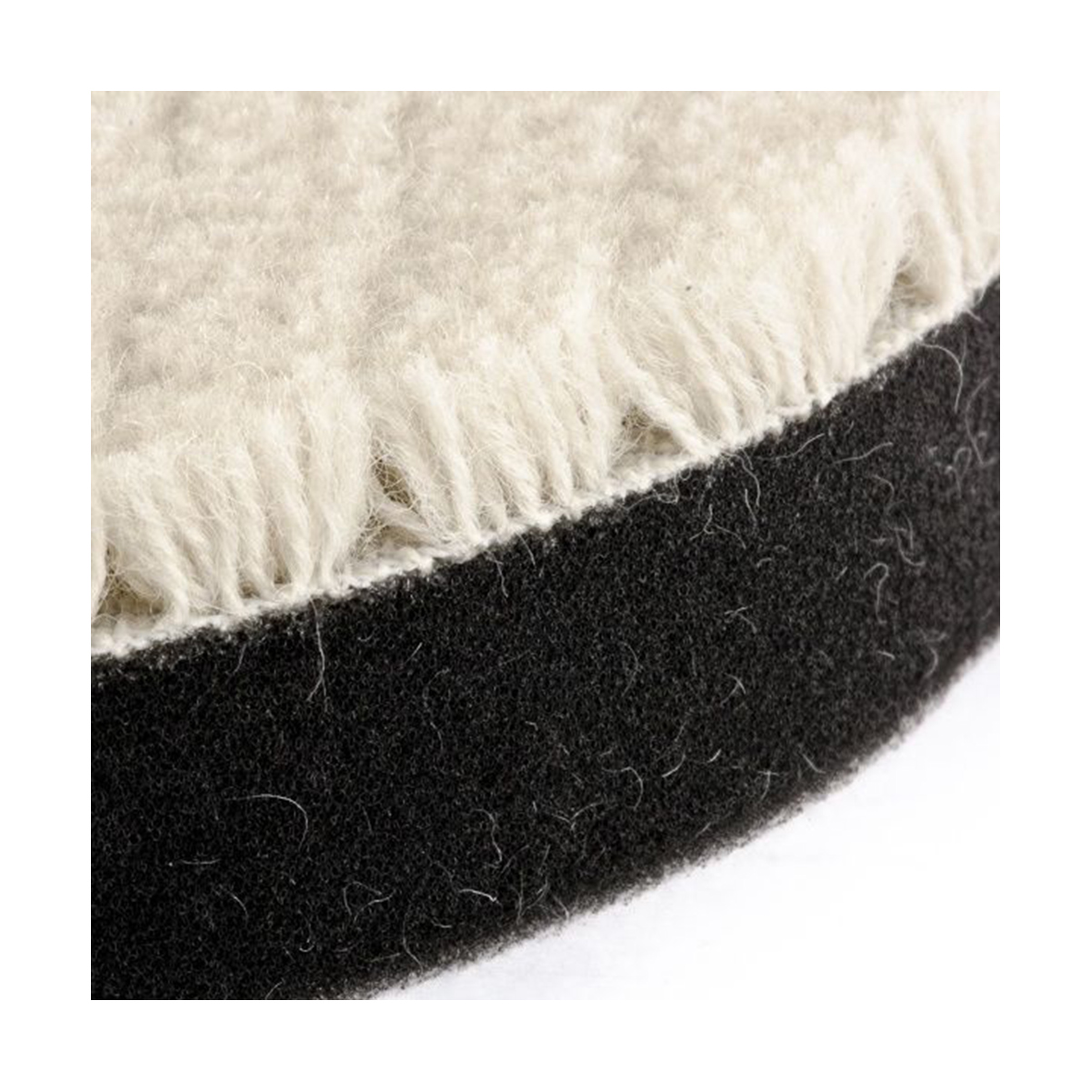 Насадка полировальная короткая плетен. шерст. нить на липучке 125 мм (1/100/300) "matrix"