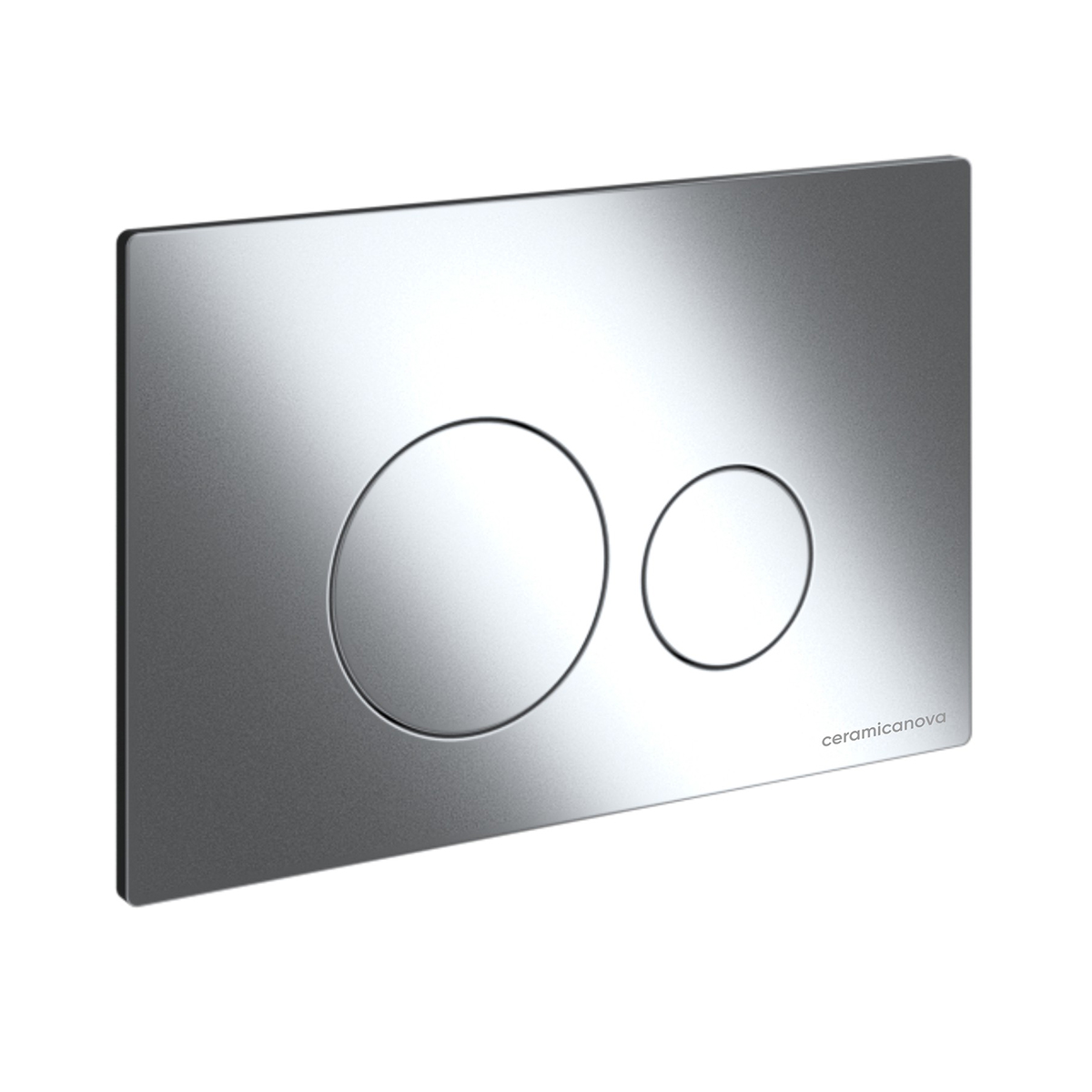 Инсталляция рамная для подвесного унитаза "envision" с кнопкой round (хром) "ceramica nova" cn1001ch