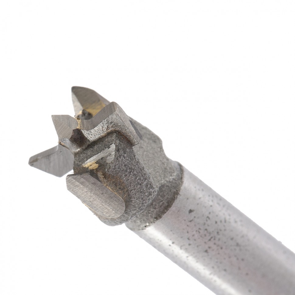 Сверло Форстнера по дереву, 12 мм, цилиндрический хвостовик Сибртех (704812)