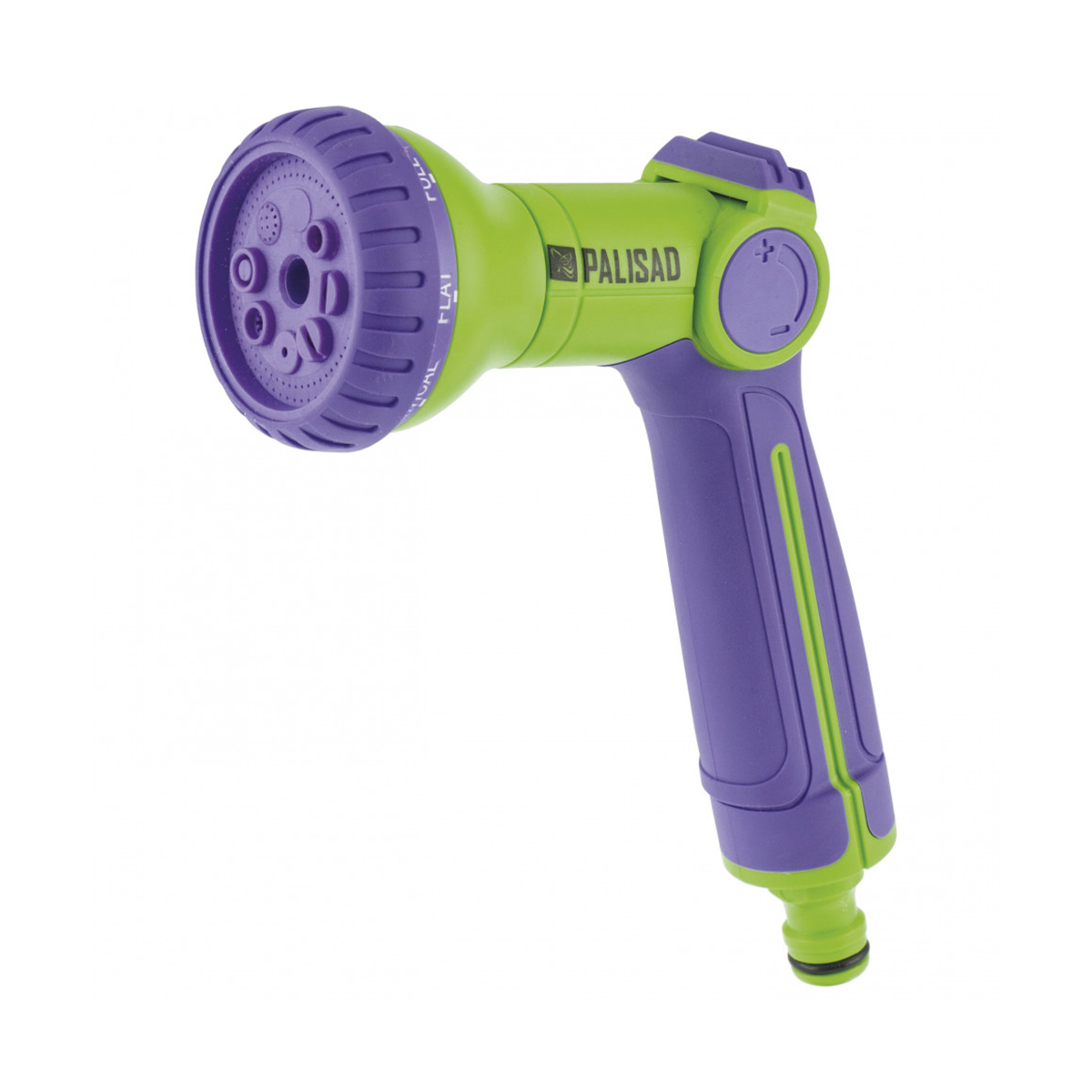 Пистолет-распылитель многофункц. 8 режимов, двухкомп. рукоятка (1/12/48) "palisad"