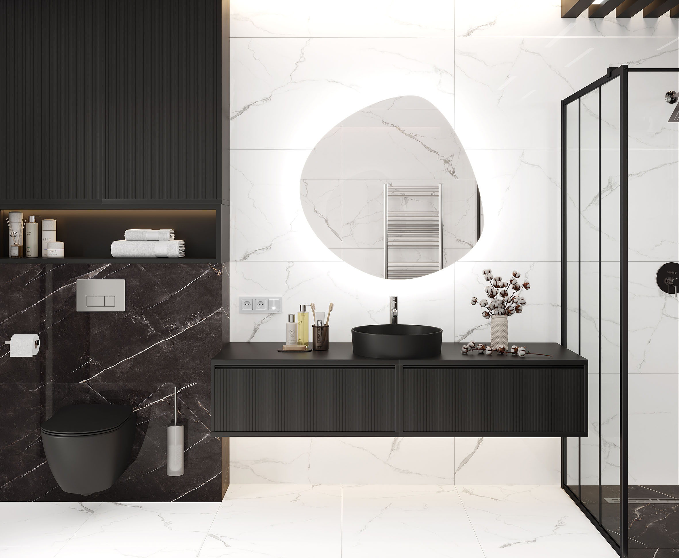 Pristine white керамогранит белый матовый 60x60