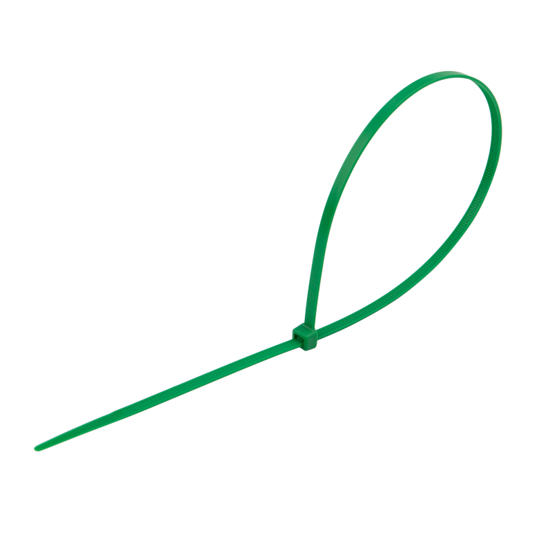 Хомуты нейлон 4,8 х 400 мм (набор 25 шт.), зеленые (1/10/250) "rexant" 07-0403-25