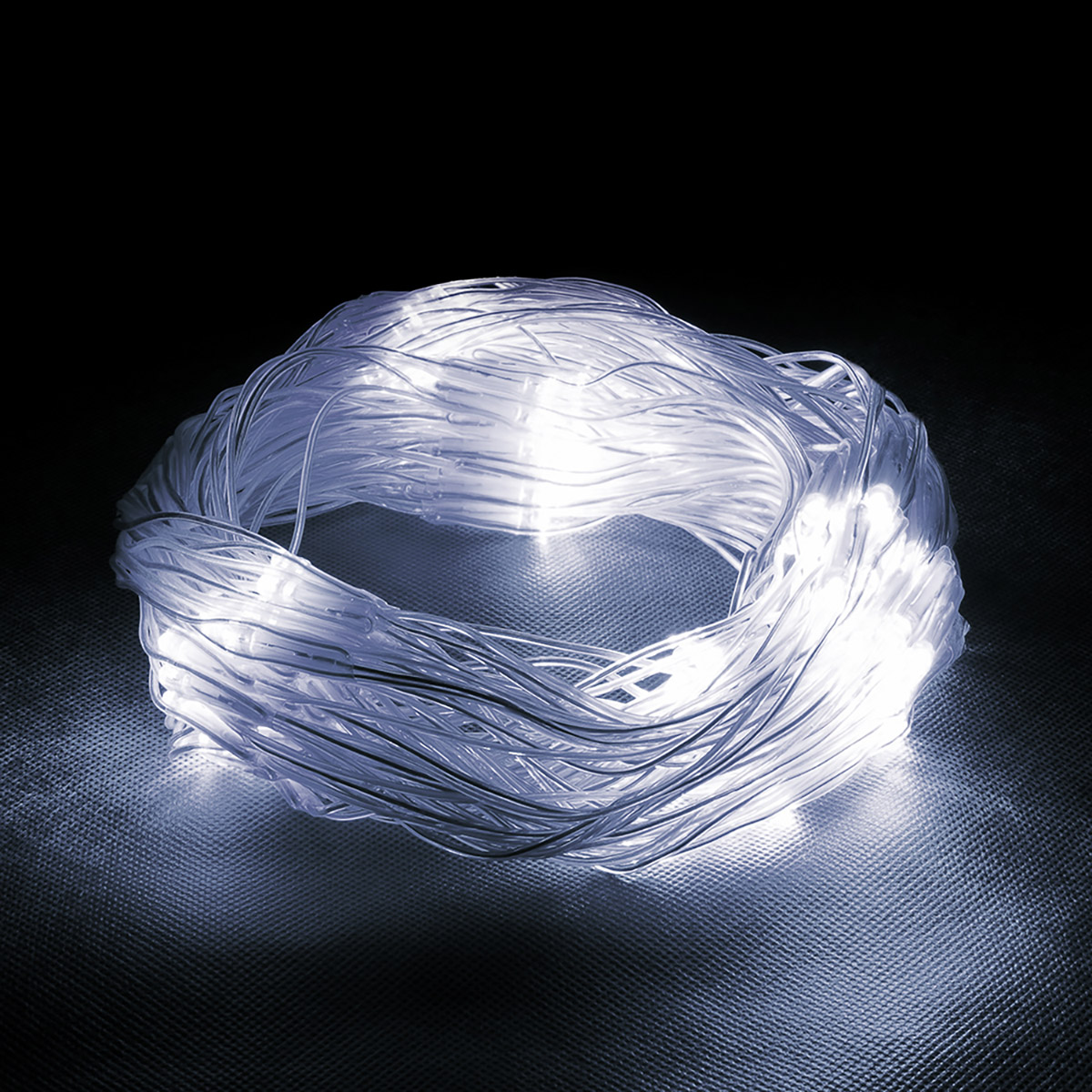 Электрогирлянда-конструктор "сеть" 1,2*1,5 м, 144 холодные лампы (1/4) "vegas"