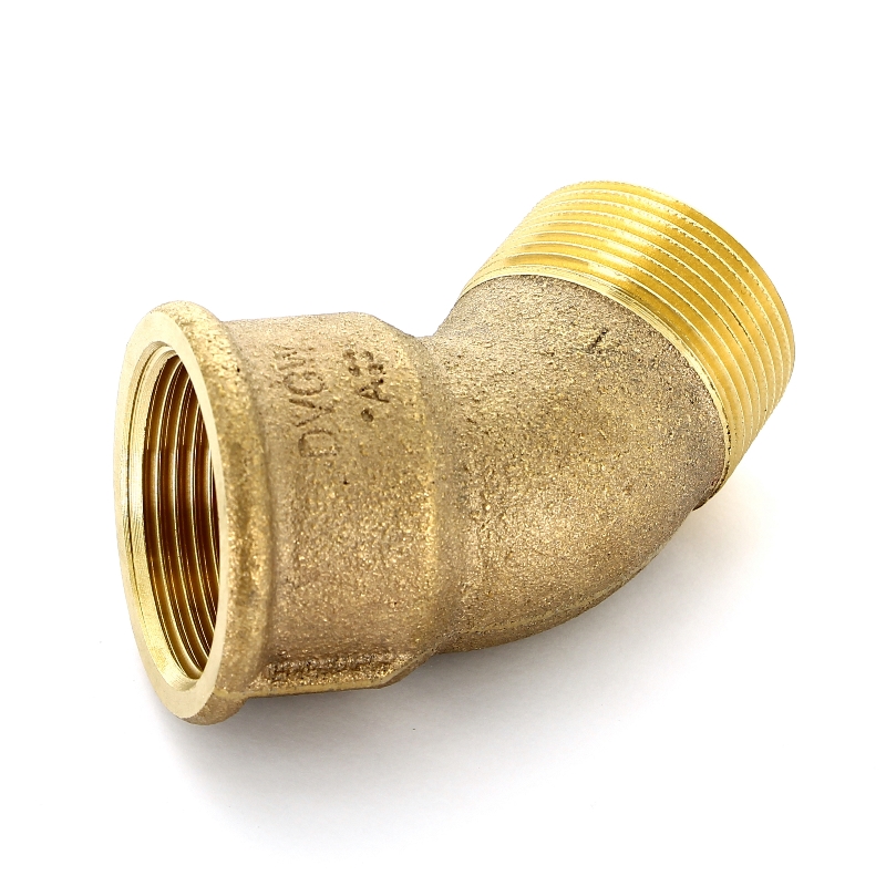 Угол резьбовой 45° ВН 1"1/4 бронза VIEGA (448271)