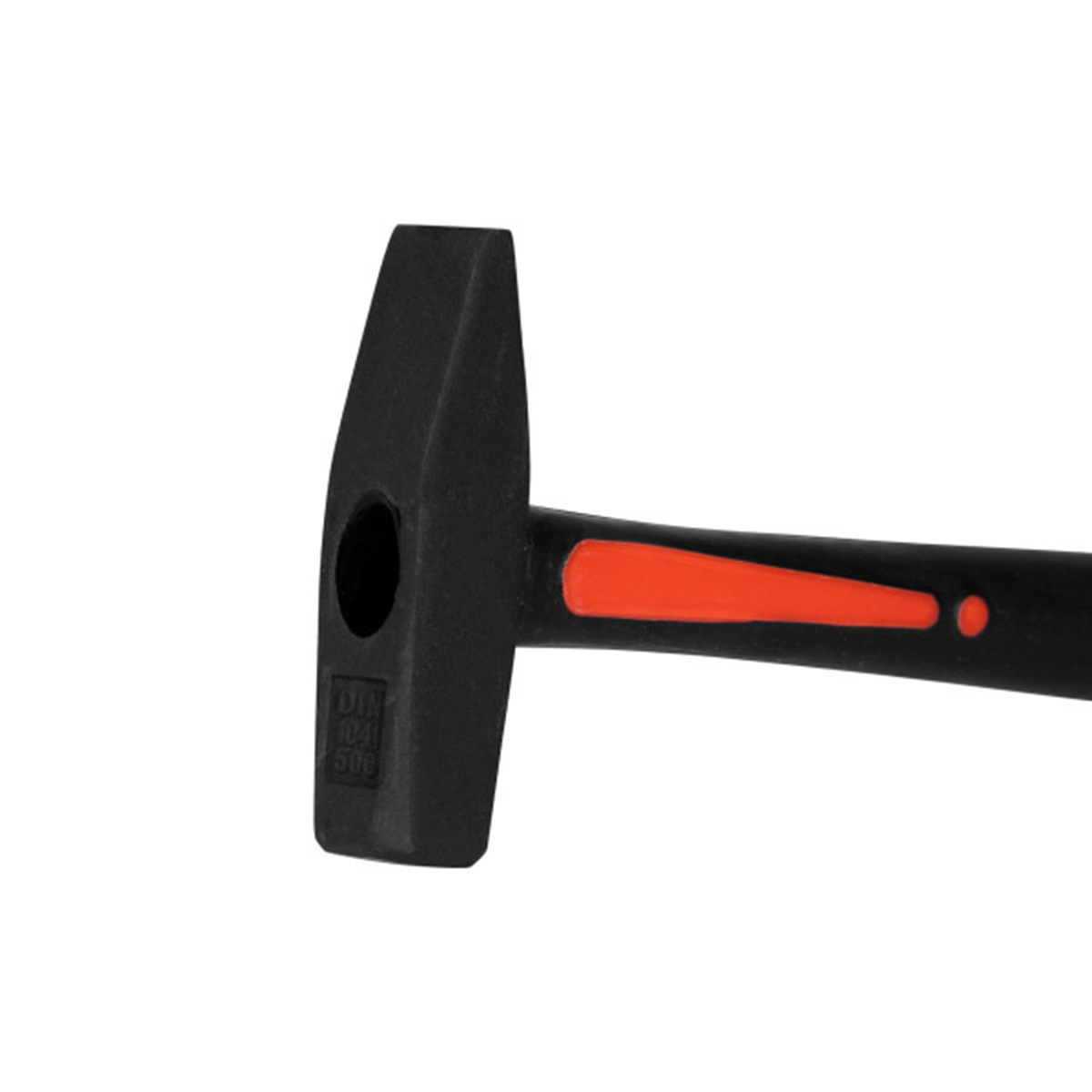 Молоток 500 г фиберглас. обрезин. ручка (1/6/36) "beorol"