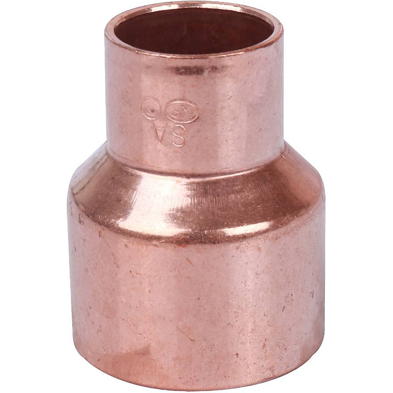 Муфта медная 35x22 переходная однораструбная SANHA под пайку 152433522