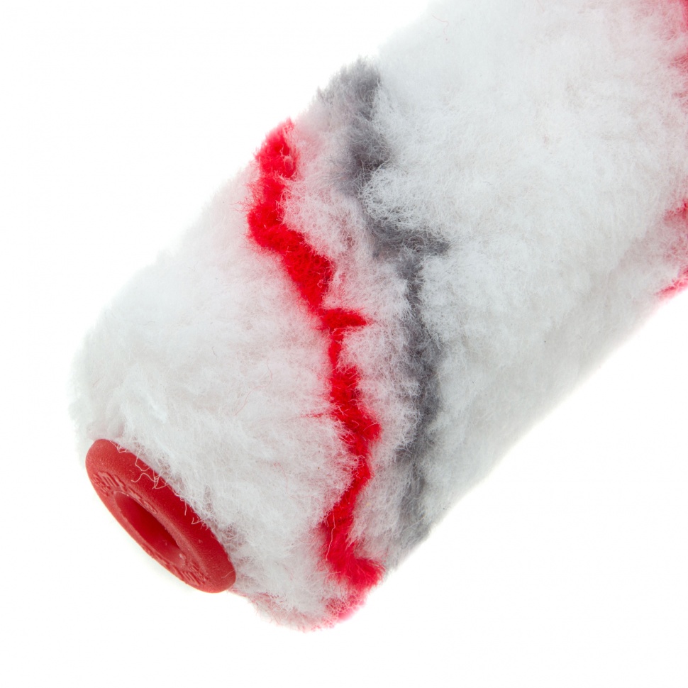 Мини-валик сменный, "Нейлон Профи", 100 мм, ворс 12 мм, D 16 мм, D ручки 6 мм, полиамид MTX (80604)