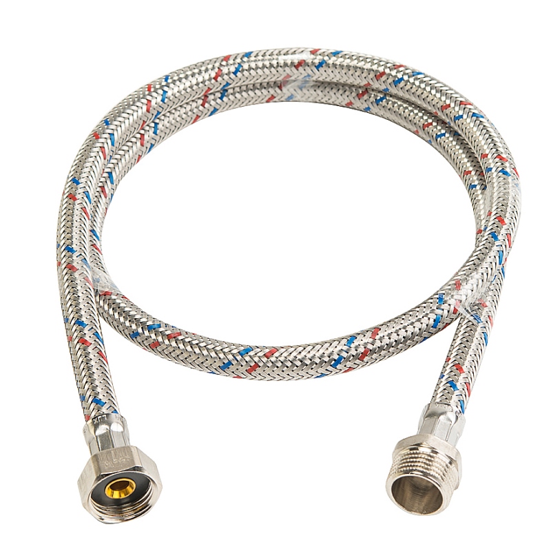 Подводка из нержавеющей стали антивибрационная UNI-FITT ВН 1", 80 см, DN 25