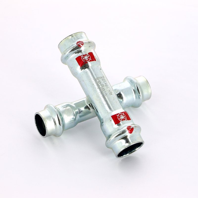 Крестовина пресс 18x15 оцинкованная сталь Prestabo VIEGA