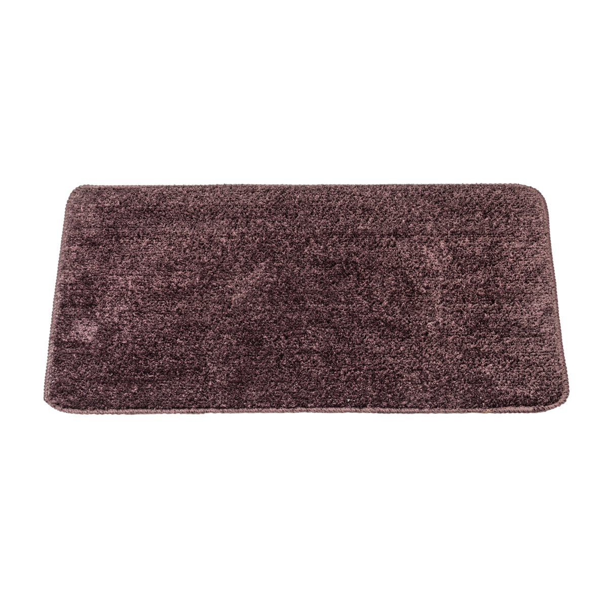 Коврик для ванной "presto" 45*70 см, микрофибра (коричневый) (1/30) "swensa" atm-1411dbr-b