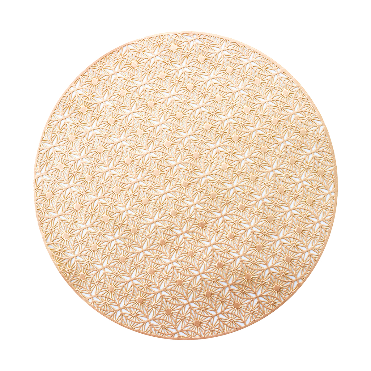 Салфетка сервировочная d=35 см ажурная, пвх (1/10/120) "рыжий кот" pvr-11