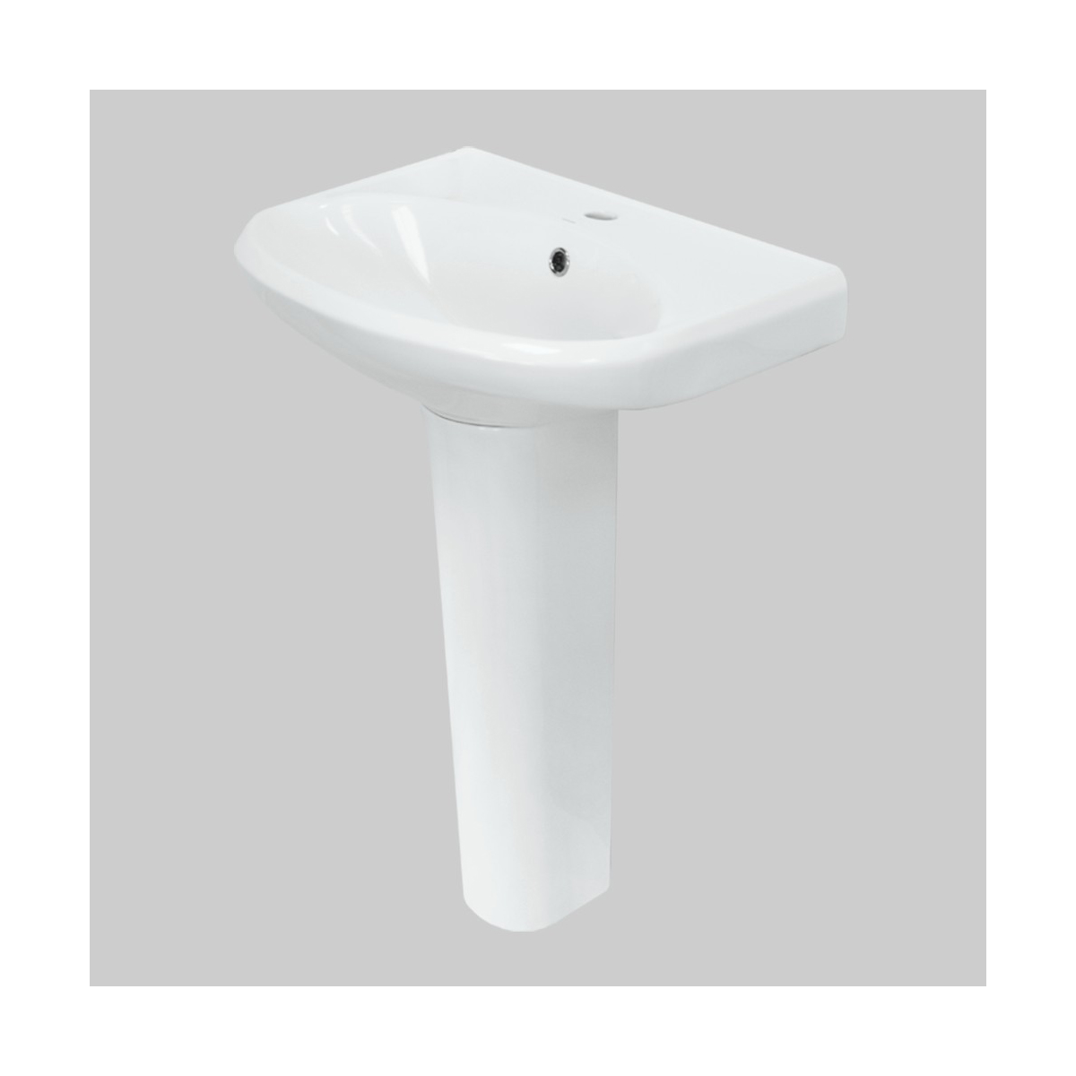 Раковина "самарская" уп белая "sanita" wb.pd/samarsky/57-c/wht.g/s1