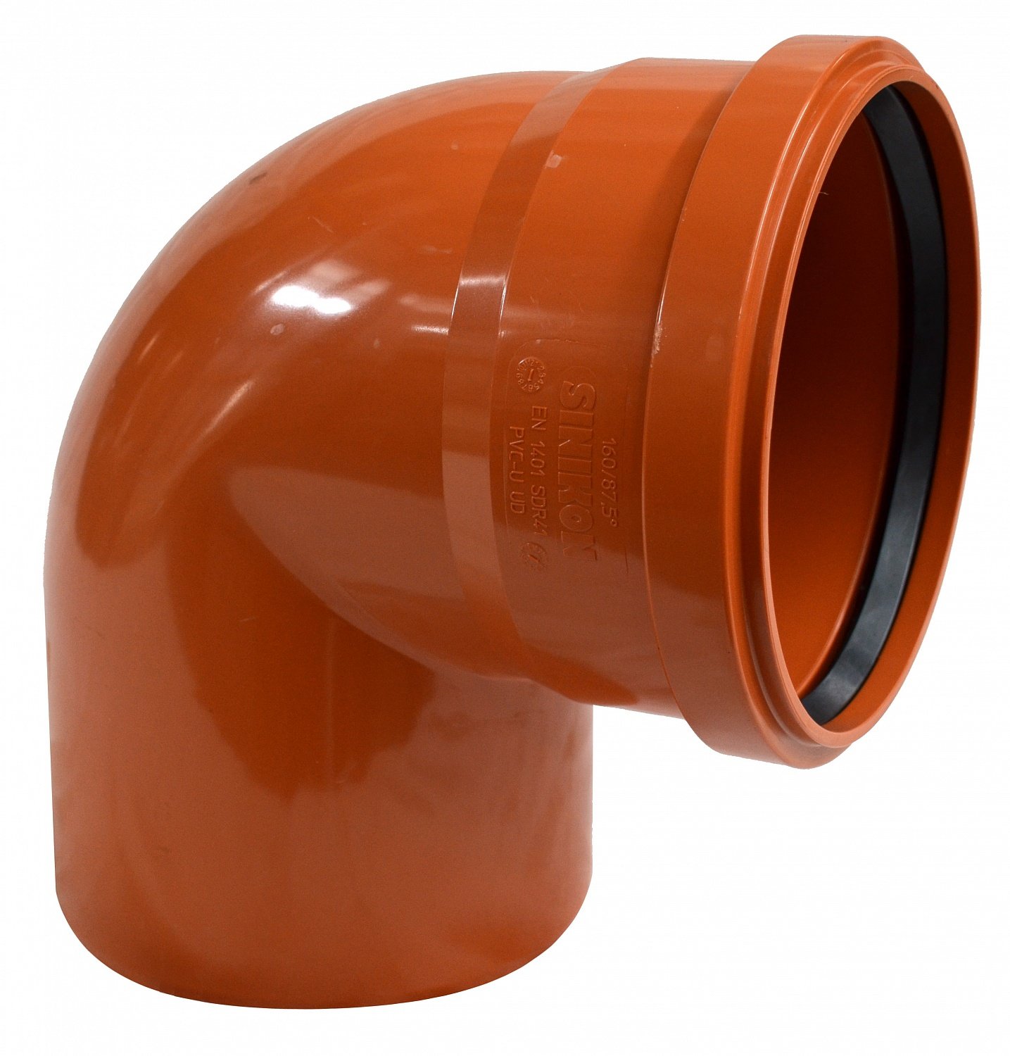 Отвод 87° наружной канализации d=160 мм SINIKON