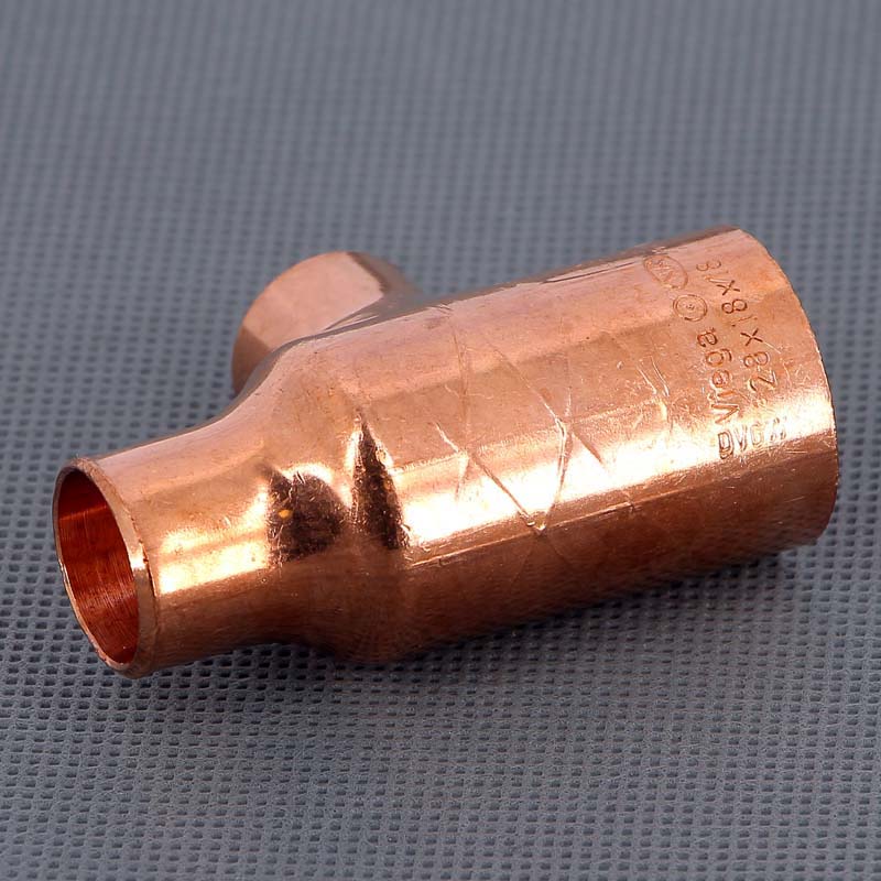 Тройник переходной под пайку 28 х 18 х 18 мм VIEGA медный