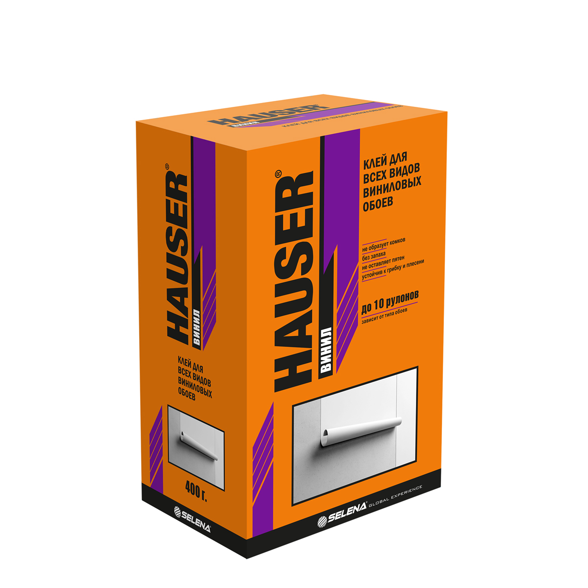 Клей для виниловых обоев 400 г (18) "hauser"