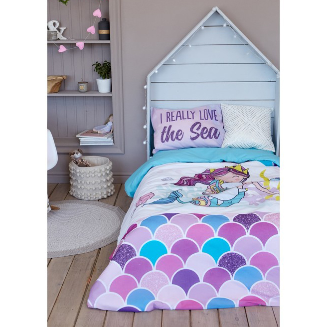 Постельное белье "этель" really mermaid 1,5 сп. (бязь) (1/7) 4702803