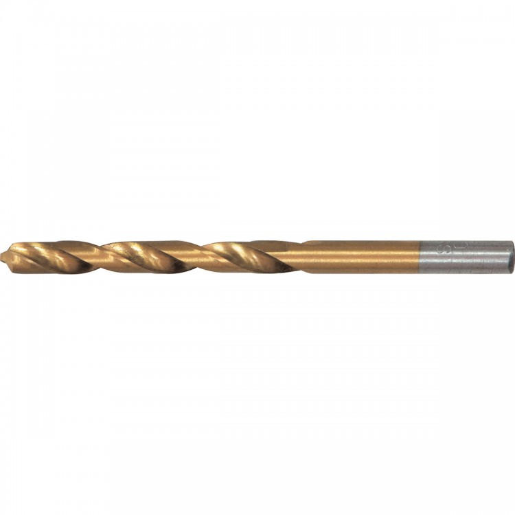 Сверло по металлу, 3 мм, HSS, нитридтитановое покрытие, цилиндрический хвостовик Matrix (717300)