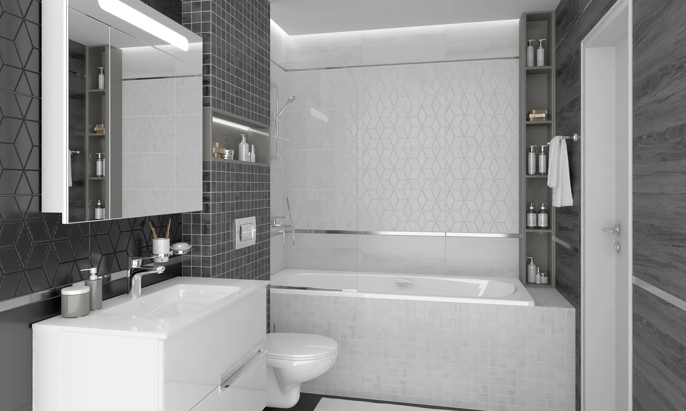 Forest серый 30x60