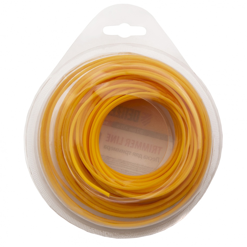 Леска для триммера квадратная, 2 мм х 15 м Denzel  (96155)