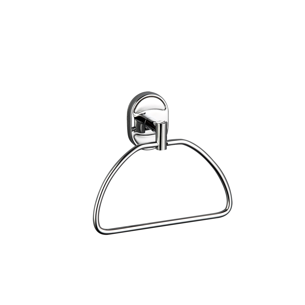 Полотенцедержатель-полукольцо f1904-2, хром (1/10/40) "frap"