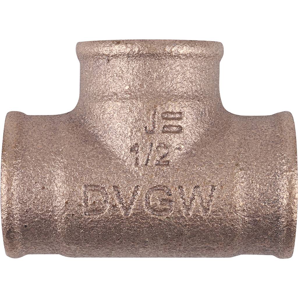 Тройник резьбовой (ВР) 1/2" бронза VIEGA (264222)