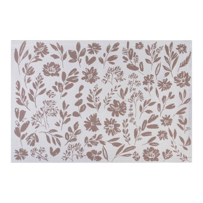 Салфетка сервировочная "этель" flowers brown 30*45 см (1/49) 6705300