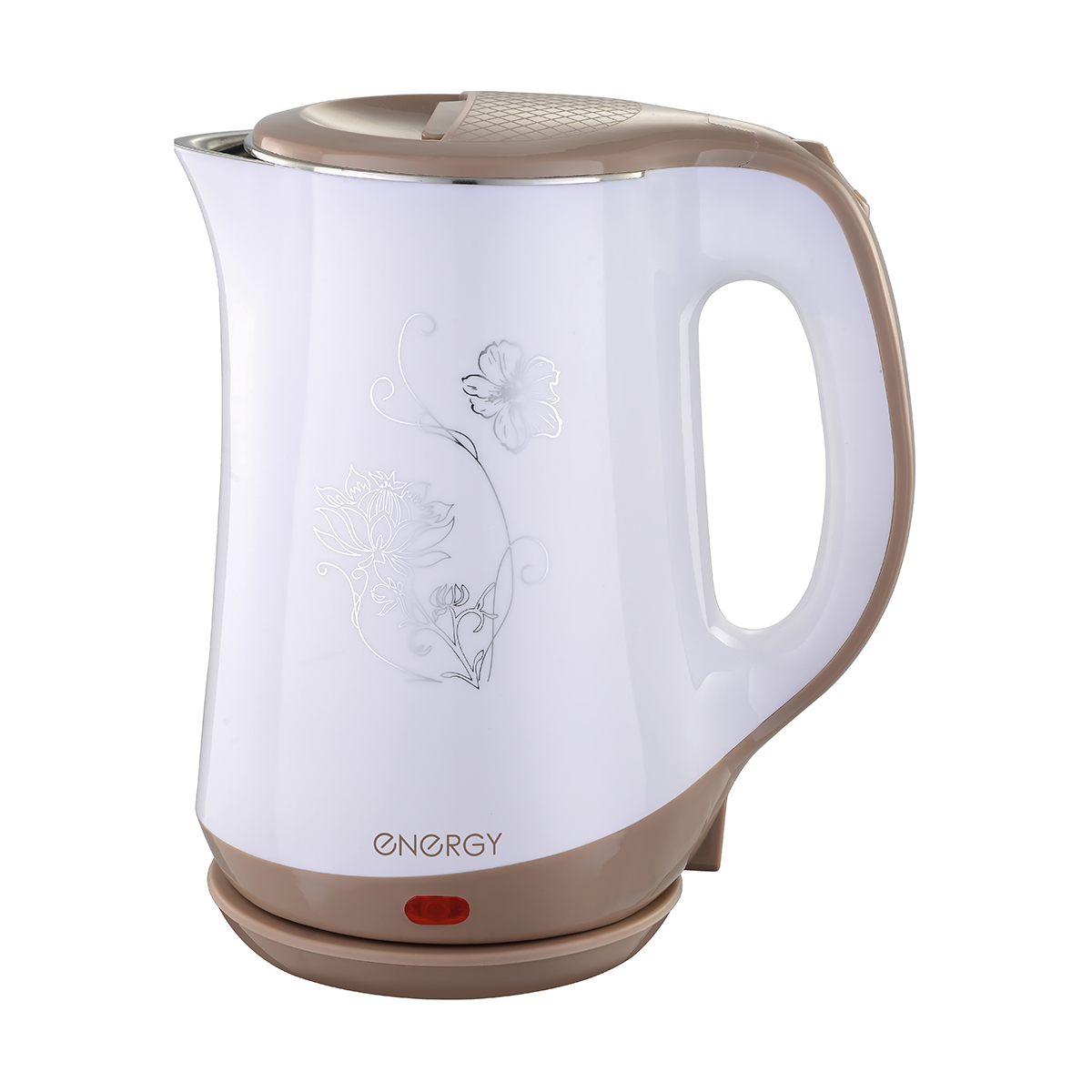 Чайник электр. "energy" e-265 1,8 л (1/12) пластик (белый)