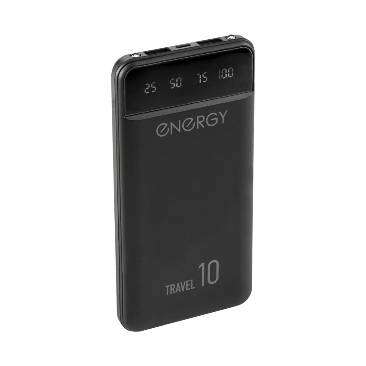 Зарядное устройство для телефона беспроводное power bank 10000 travel (черный) (1/50) "energy"
