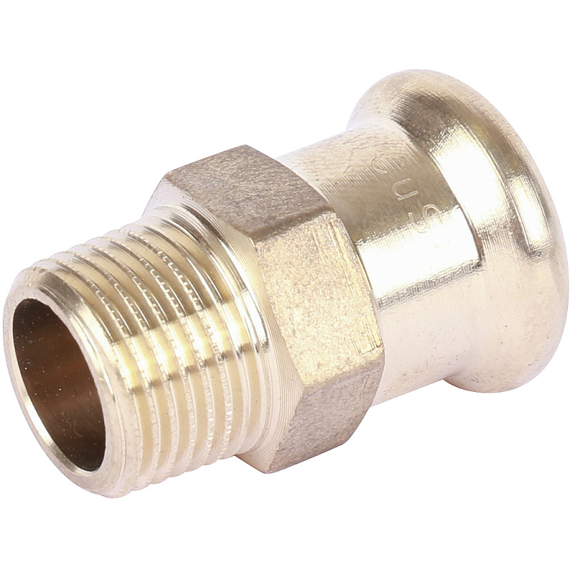 Муфта переходная 15 x 1/2" НР под пресс SANHA