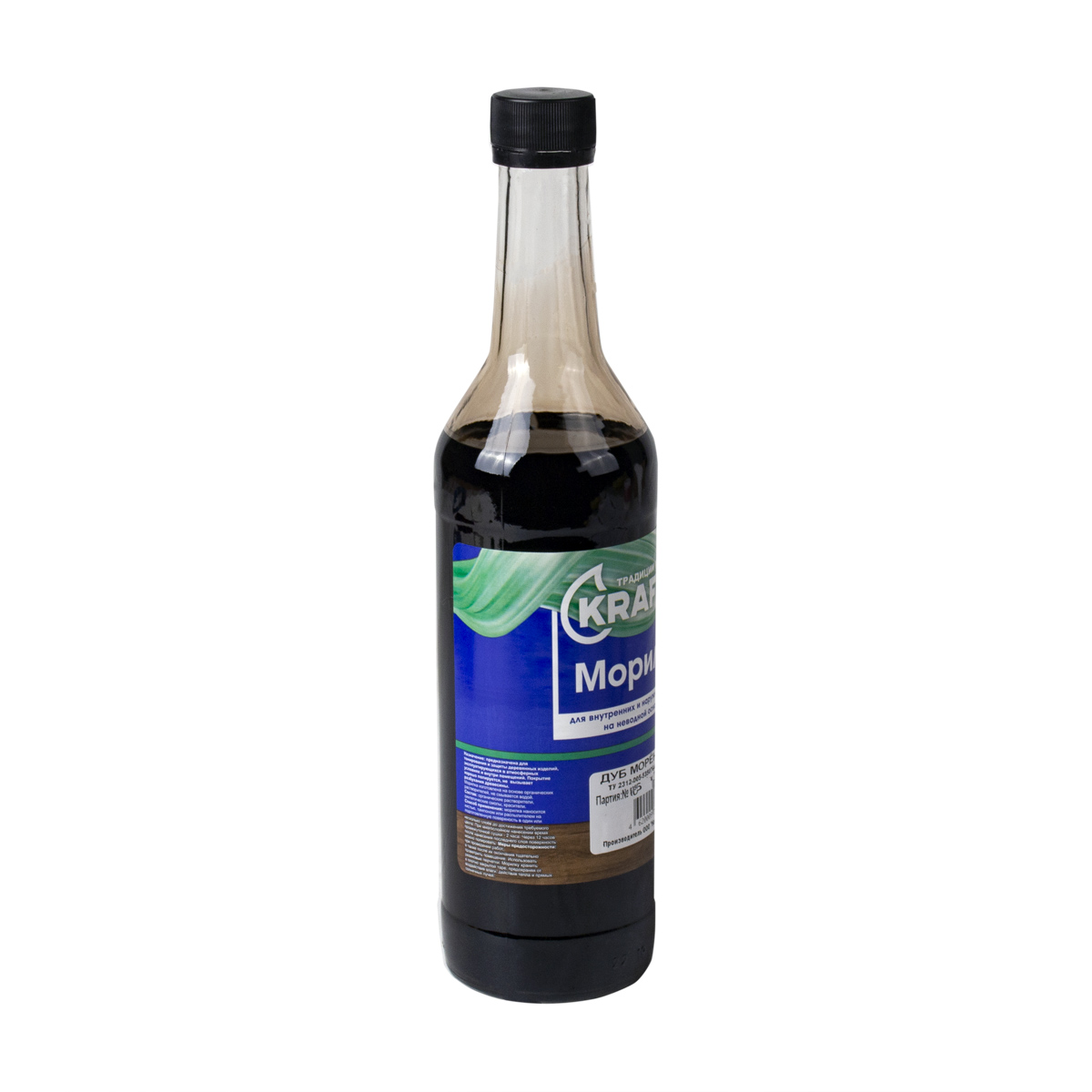 Морилка неводная дуб мореный 0,5 л (12) "krafor"