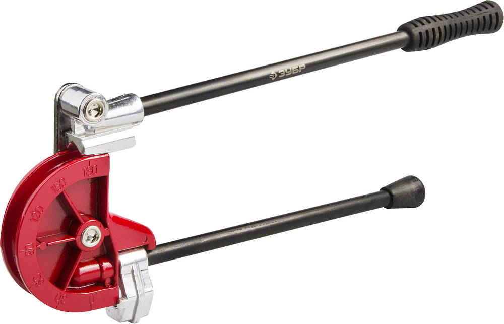 Трубогиб ЗУБР ″ЭКСПЕРТ″ для точной гибки труб из мягкой меди, алюминия, тонкостенной стали под углом до 180град,15мм