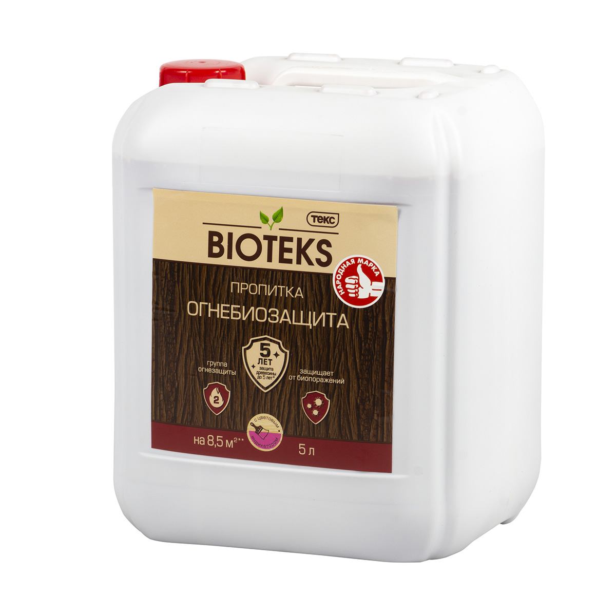 Огнебиозащита "универсал" розовый индикатор  5 л (1) текс