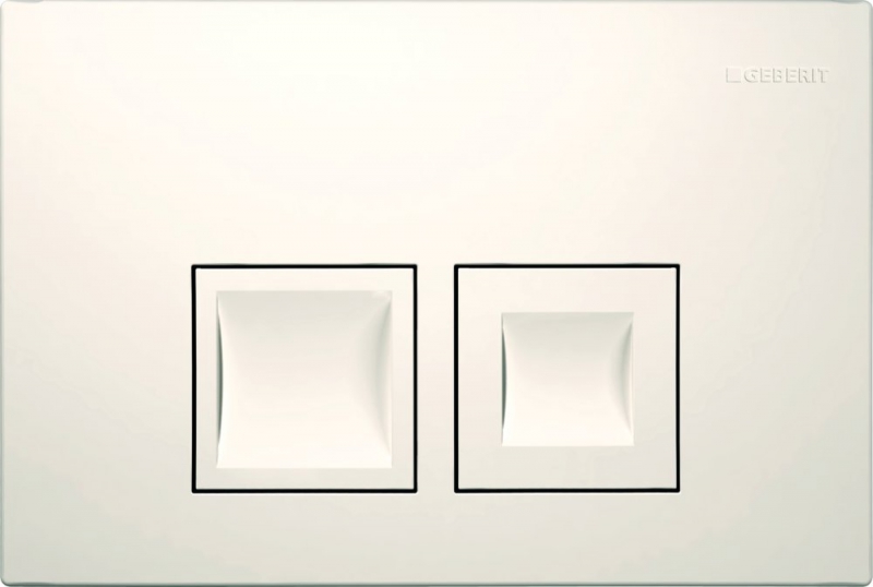 Кнопка смыва Geberit Delta50 белый «Alpine»
